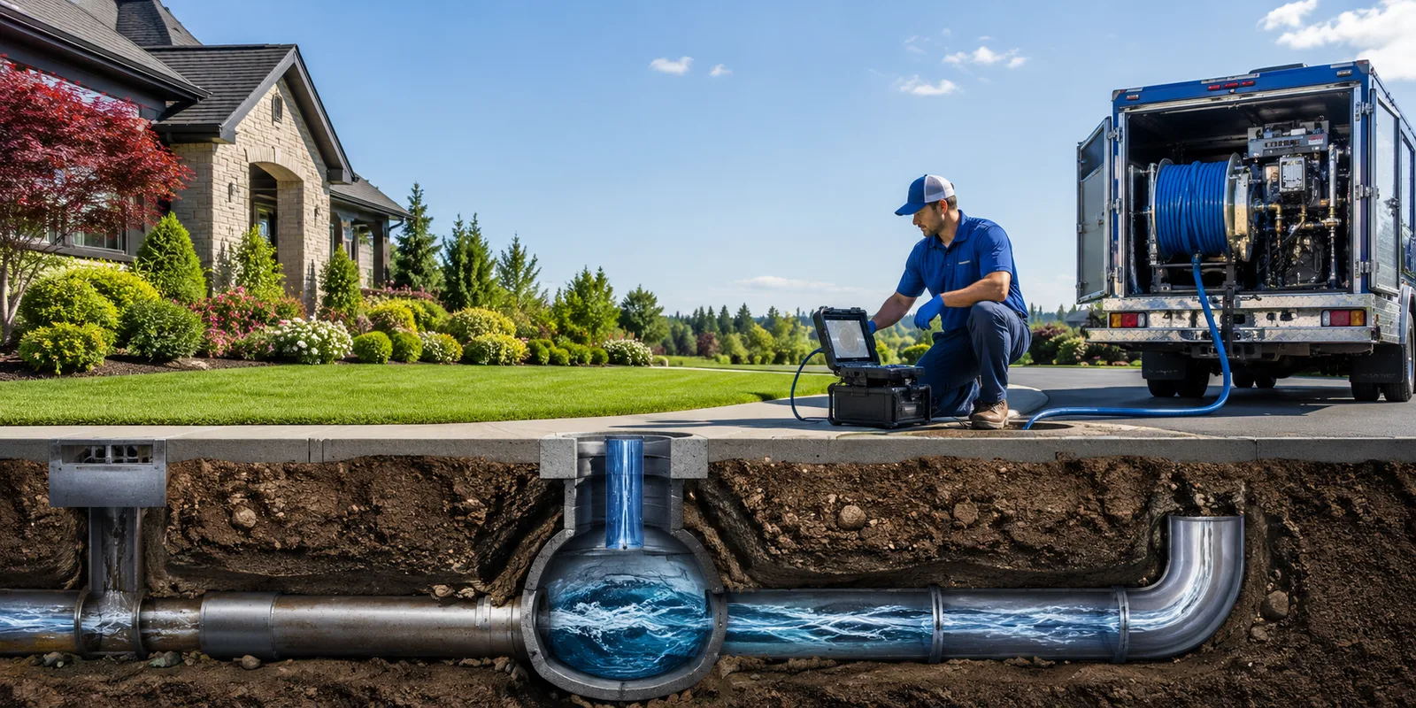 Drainage restoration information for Henderson, IA